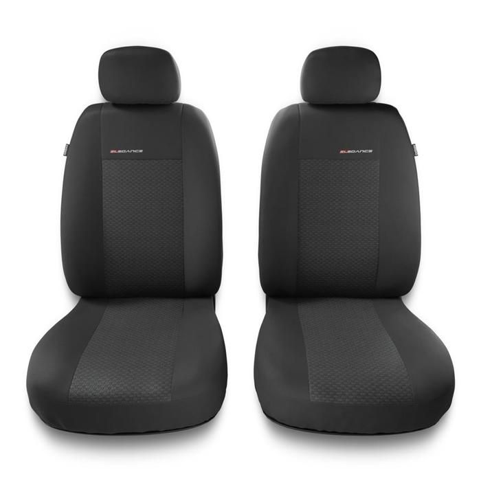 Lot de 2 Housses de Protection universelles pour Renault Twingo Gris