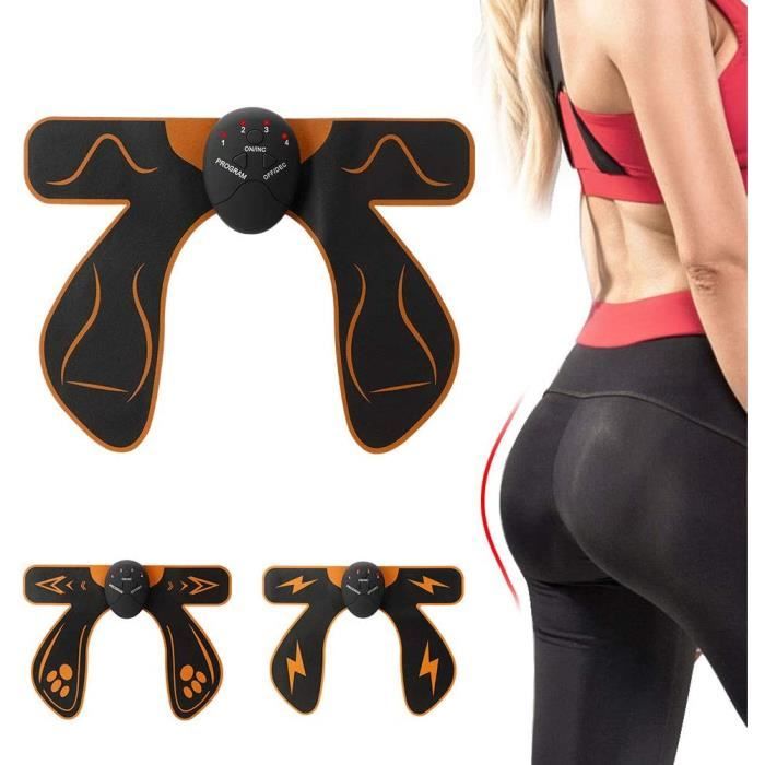 Glute Trainer, EMS Smart Glute Meter Glute Tape, Body Muscle Stimulator