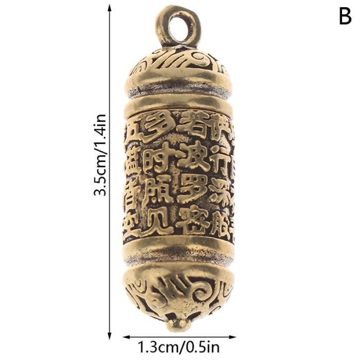 2 Porte-clés Bouddha En Bois – Pendentifs Décoratifs, Légers, Pour Maison, Sac Ou Valise