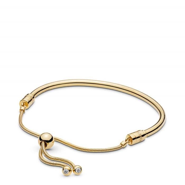 Pandora Femme Vermeil Jonc - 567953CZ-2 Pandora Femme Vermeil Jonc - 567953CZ-2