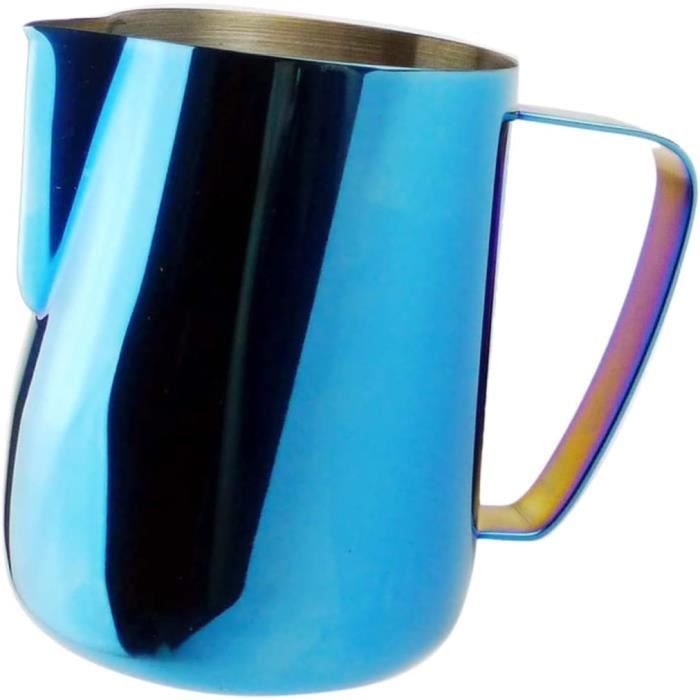 Pichet à Lait Inox 4 Pièces - Pour Latte Art, Café, Sauce - Bec Verseur Anti-gouttes - Capacité 57ml