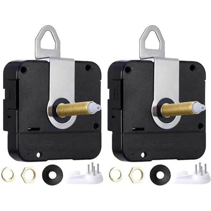 Mouvement à Pendule à Quartz Avec Aiguilles Colorées - Remplacement Pour Horloge Neuf