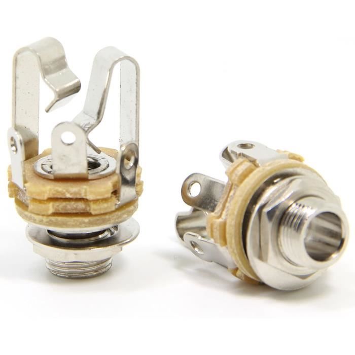 ADAPTOUT X10 6.35mm Stereo Female Jack Plug (1/4") - 6.35Mm TRS For