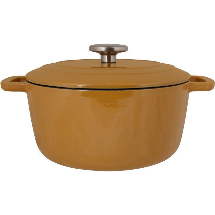 Cosy & Trendy Cocotte en Fonte émaillée " FONTESTIC" Héron D24 cm