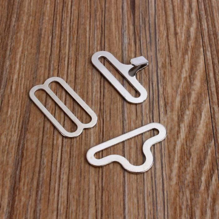 Lot De 50 Pinces à Nœud Papillon En Métal Cuivre Plaqué Noir - Réglables, Largeur 20 Mm - Pour Cravates, Nœuds Papillons, Accessoires DIY
