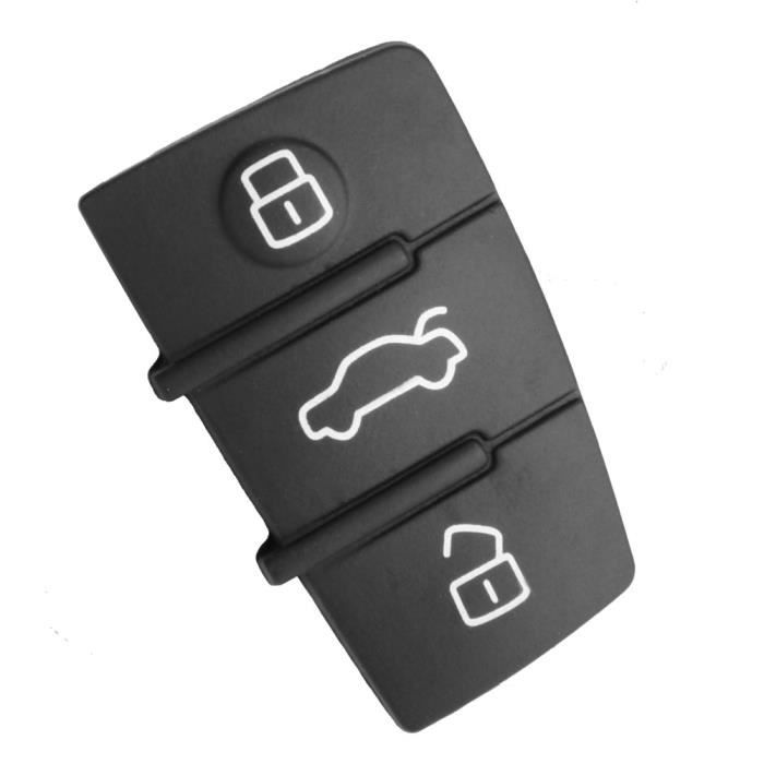 Clé De Rechange En Caoutchouc à 3 Boutons Pour Audi A3 A4 A5 A6 A8 Q7 Tt