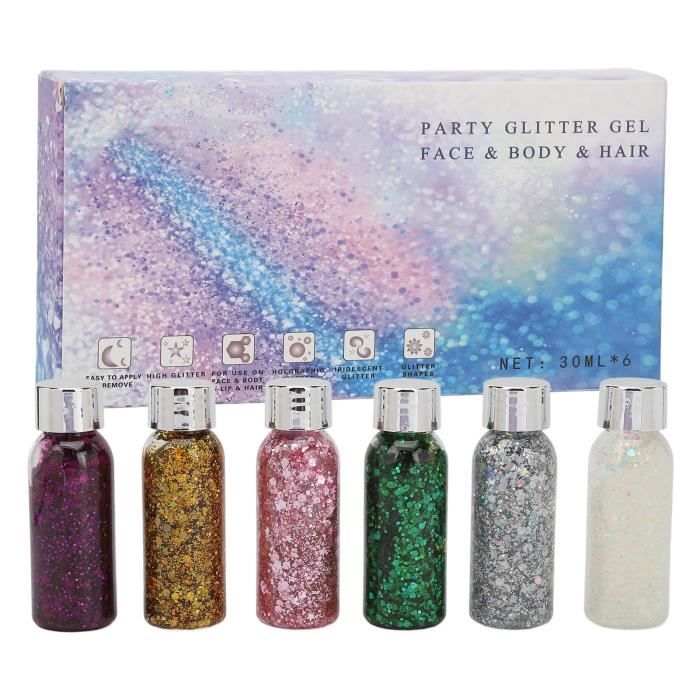 Paillettes Holographiques Vertes Aslanka 100g - Pour Corps, DIY, Festivals, Effet Brillant