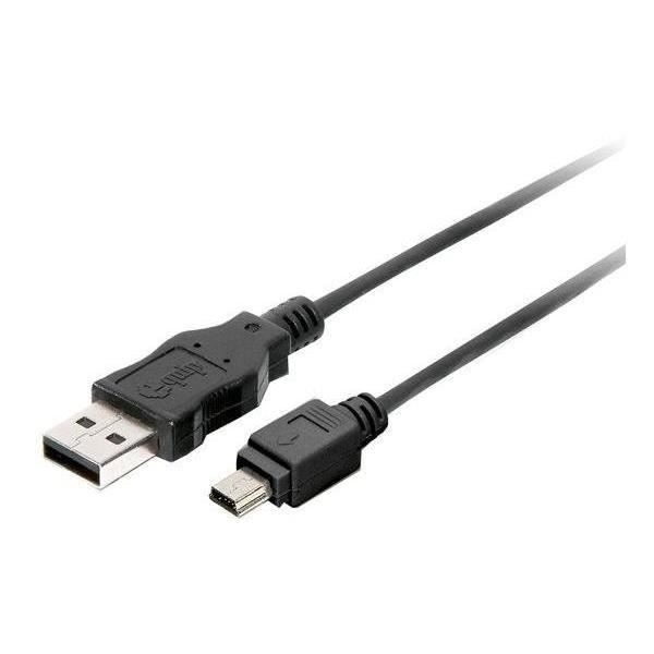 câble USB 2.0, USB-A / Mini fiche mâle 5 pins