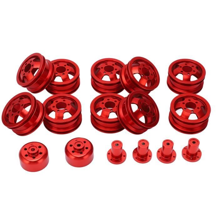 Tomantery Moyeu de Jante de Roue RC Durable en Aluminium pour Véhicules Modèles WPL Fj40 C14 C24 B14 B24 B16 B36 1/16, Moyeu de Roue Haute Performance pour Une Utilisation à Long Tomantery Moyeu de Jante de Roue RC Durable en Aluminium pour Véhicules Modèles WPL Fj40 C14 C24 B14 B24 B16 B36 1/16, Moyeu de Roue Haute Performance pour Une Utilisation à Long