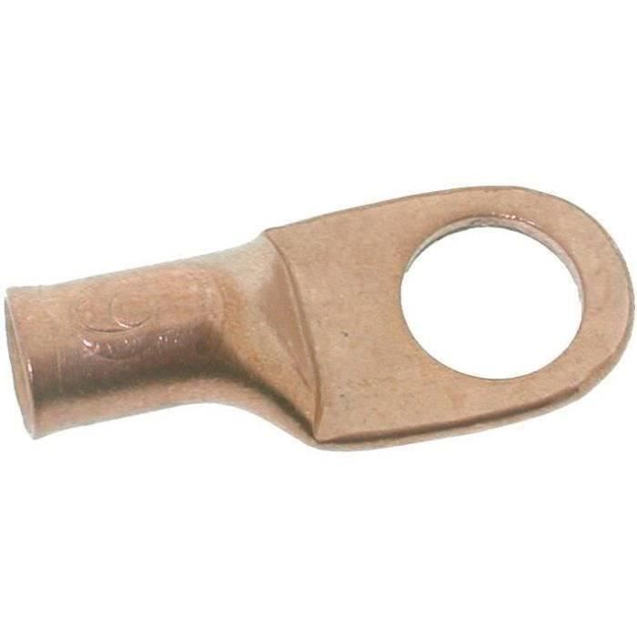 Cosse de Batterie en cuivre pour bornes plates