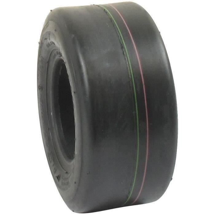 Pneumatique profil lisse 4 plis - Dimensions: 8 x 300- 4 - (Montage avec chambre air)