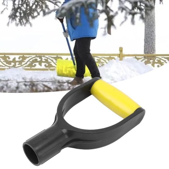 Manche De Bêche En D En Plastique Noir Yililay - Poignée Pour Pelle, Fourche, Outils Jardin
