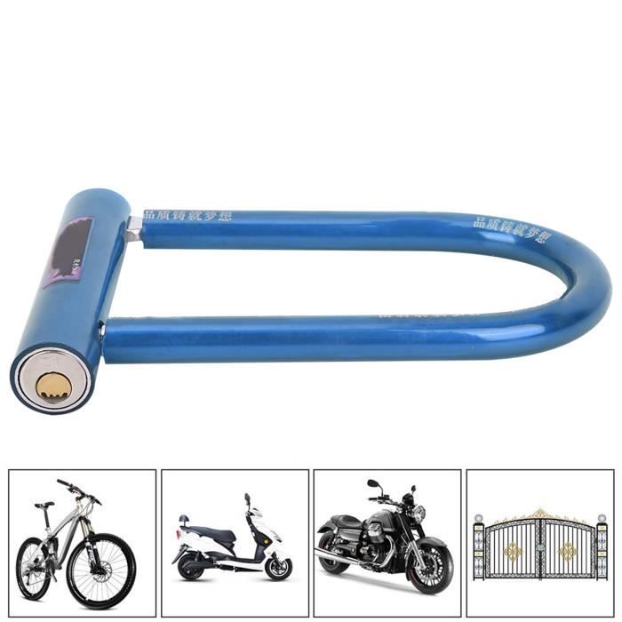 Support De Fixation Pour Antivol Vélo Type U - Montage Fixe, Compatible VTT