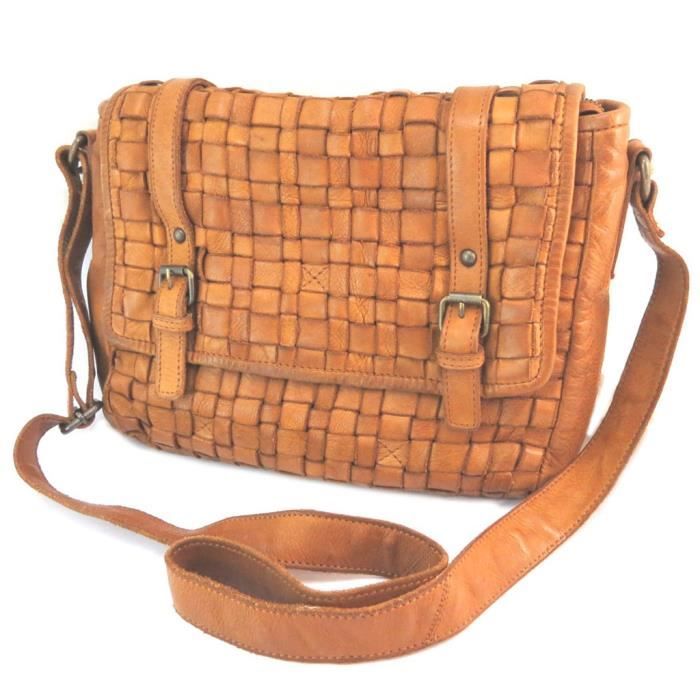 Sac Besace Sac Cuir Gianni Conti Leather Gianni Conti Sac Femme