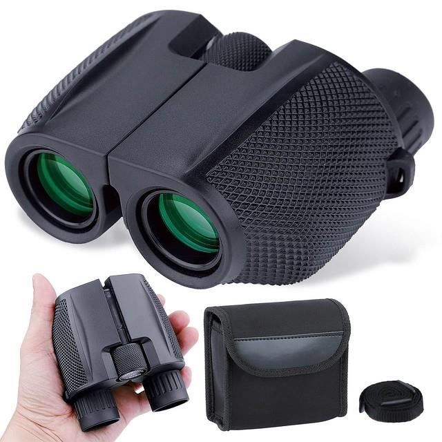 JUMELLE,10X25 BinocularsMini jumelles portables 10X25mm, lentilles HD