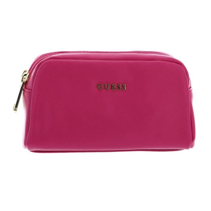 GUESS Vanille Double Zip Pink [179550] sac d'ustensiles sac de voyage
