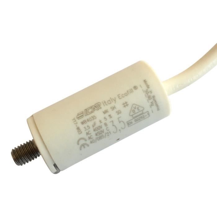 Condensateur permanent moteur /à fils 7/µF