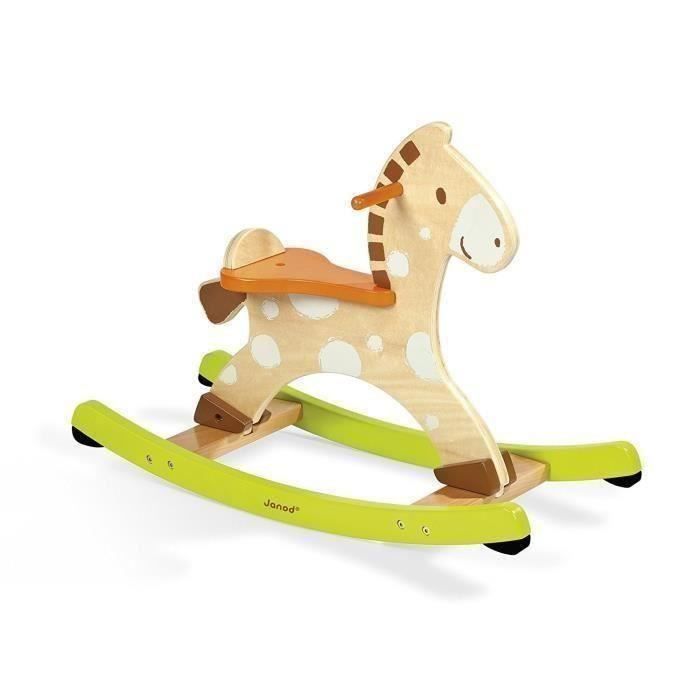 cheval à bascule en bois pas cher