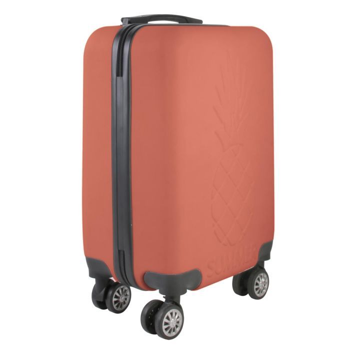 Jet lag Valise cabine Ananas Corail