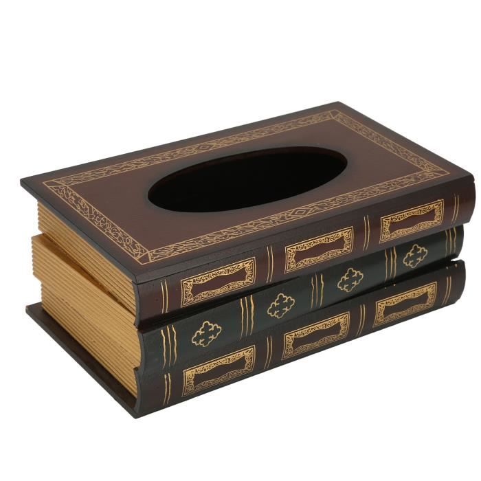 Boite De Rangement Pour Serviettes Boite En Papier Rayée, Boite À