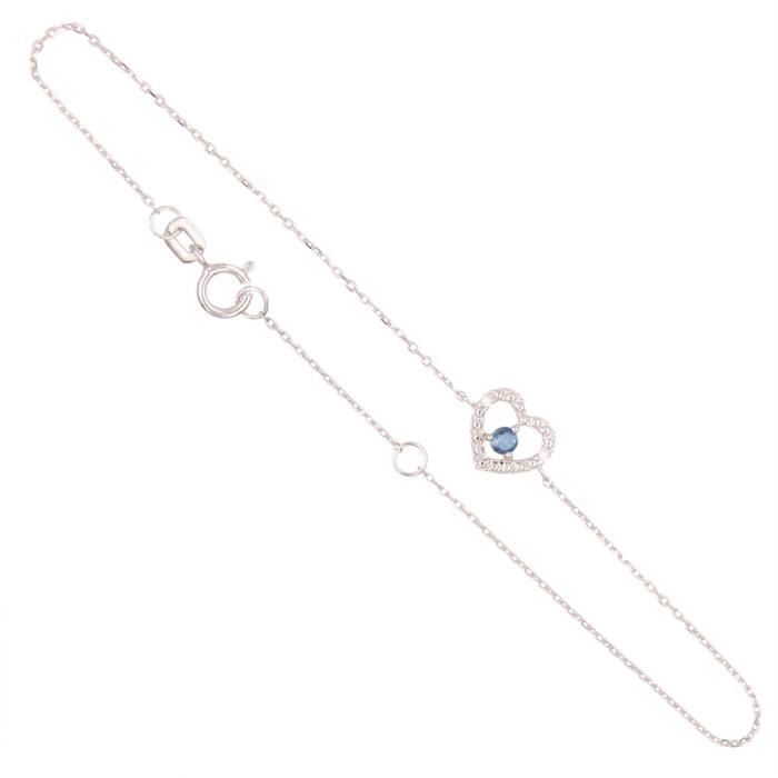 Bracelet barrette diamant - Bracelet diamant Or blanc | Atelier du diamant