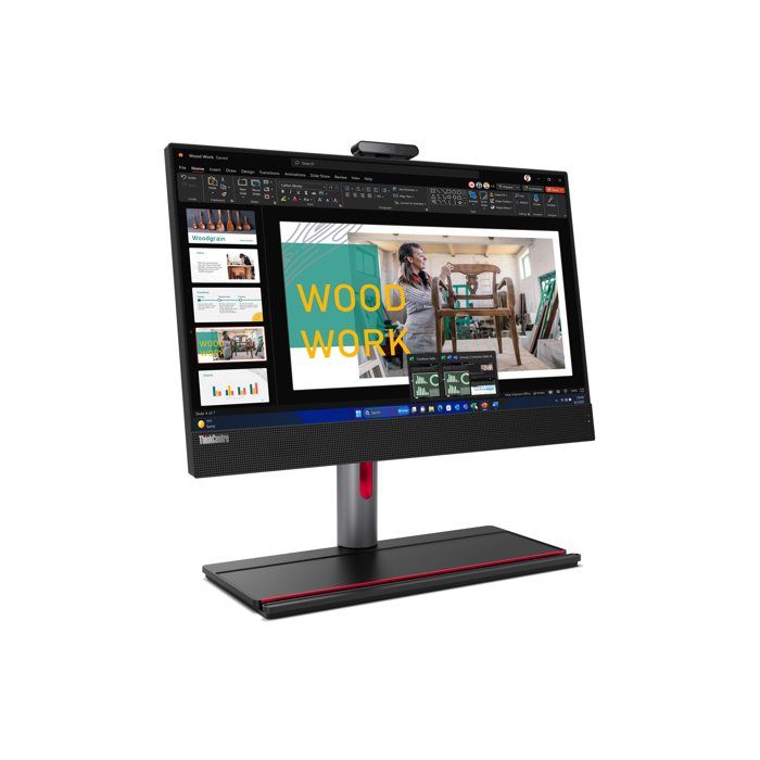 Tout-en-un Lenovo ThinkCentre M90a Gen 5 12SH - Core i7 i7-14700 / 2.1 - 16 Go - SSD 512 Go - LED 23.8