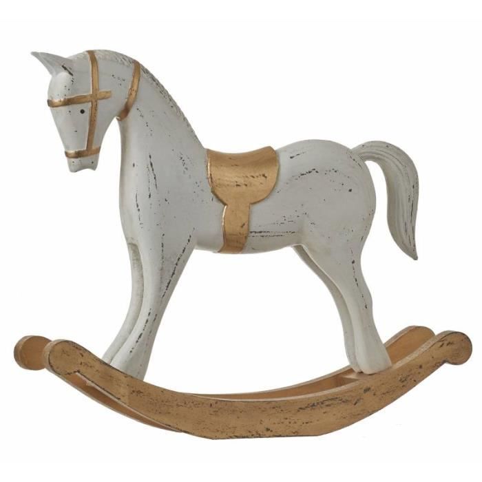 cheval à bascule en bois ancien occasion