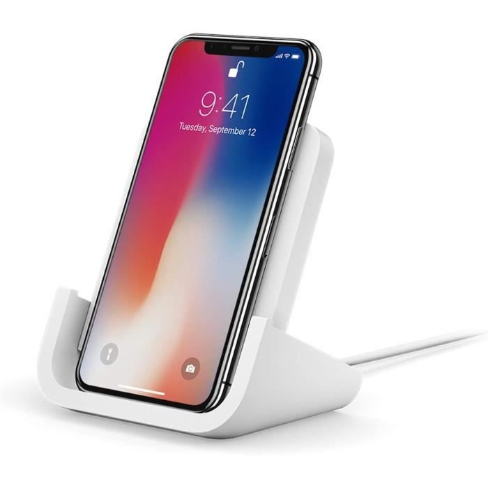 Logitech Support de Charge sans Fil pour iPhone 8,8 Plus,X,XS,XS Max et ...
