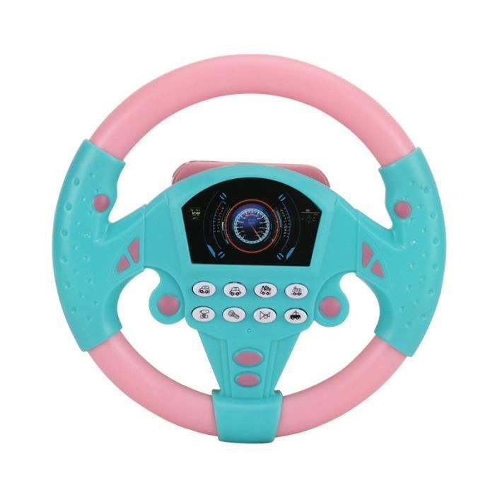 Jouets Bebe Volant De Pilote Volant De Voiture Copilote Avec Effets Sonores Simulateur Cdiscount Jeux Jouets