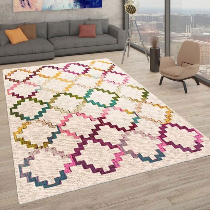 Tapis Berbère Islemeli Antidérapant et Lavable en machine 120x180cm