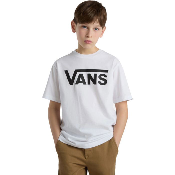 Tee shirt Enfant Vans Classic Blanc Noir Blanc Cdiscount Pr t