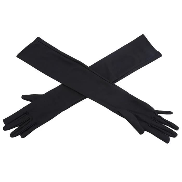 Gants Longs En Satin BaronHong 53 Cm - Style Opéra Années 20, Pour Soirée, Mariage, Déguisement - 5