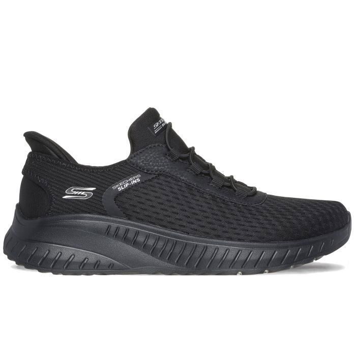 Skechers Chaussures SKECHERS Bob Sport Squad Chaos - Femme - Noir - Lacets