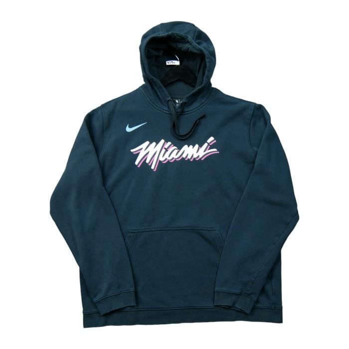 Reconditionné - Sweat à capuche Nike Miami Heat Vice City NBA - Homme  Taille XL Noir - Cdiscount Prêt-à-Porter