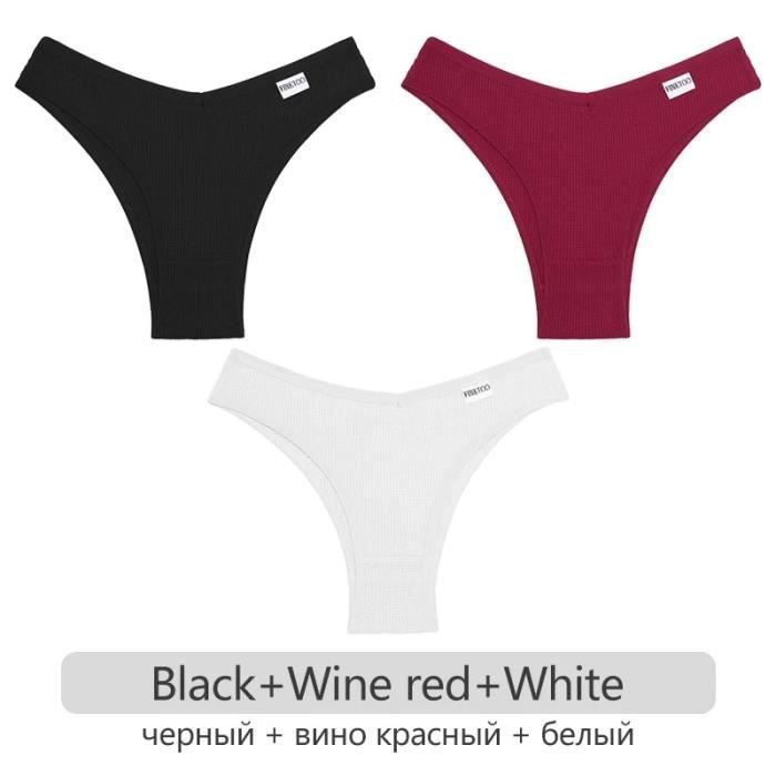 Channo Culotte Brésilienne Coton Femme – Lot De Culottes Sans Marques, Respirantes, Confort Quotidien, Finition Invisible