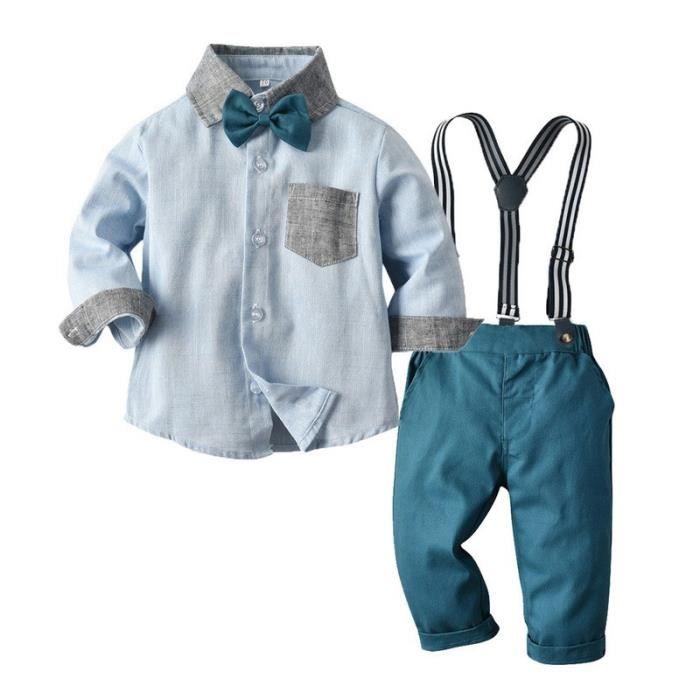 Tenue De Noel Enfant Tenue De Noël Pour Bébé Garçon, Chemise Avec Nu0153ud Papillon Chemise Noël Homme