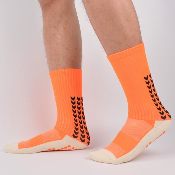 Lot De 4 Chaussettes De Football - Antidérapantes Avec Silicone - Taille 38-45 - Homme/Femme - Sport, Yoga, Maison