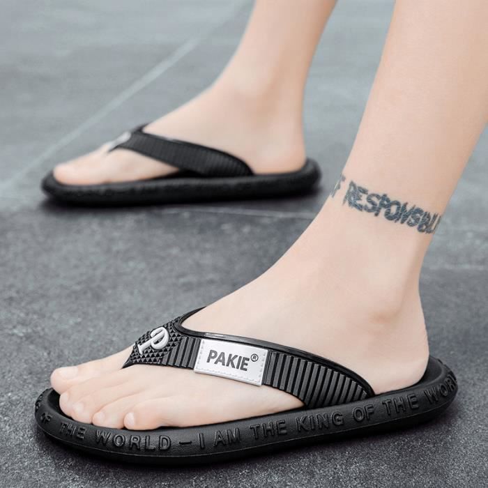 Tongs Pour Hommes SUNWAY – Marron, Neuves Avec Emballage, Plastique, Pointure à Choisir