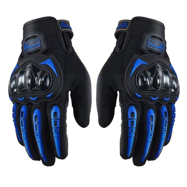 Gants de course moto Ixon TORNADO AIR noir blanc Vente en Ligne