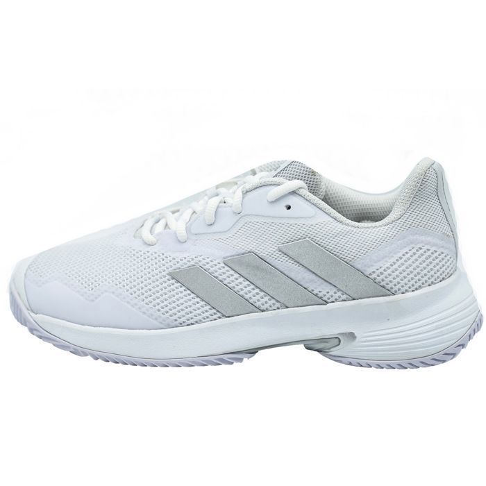 Chaussures de tennis - ADIDAS - Courtjam Control W - Gris - Synthétique - Talon plat Chaussures de tennis - ADIDAS - Courtjam Control W - Gris - Synthétique - Talon plat