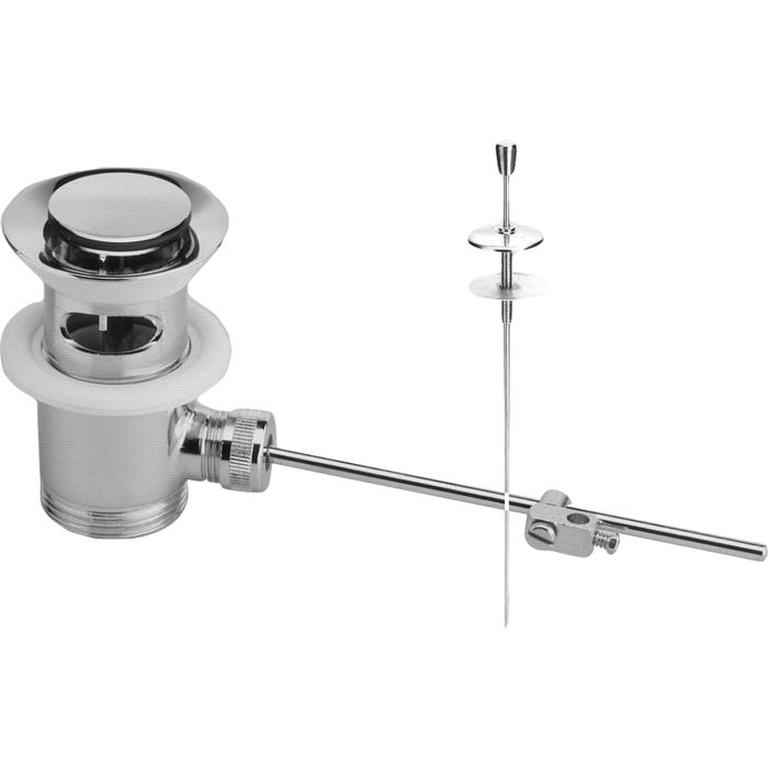 Siphon lavabo ou bidet laiton chromé brillant