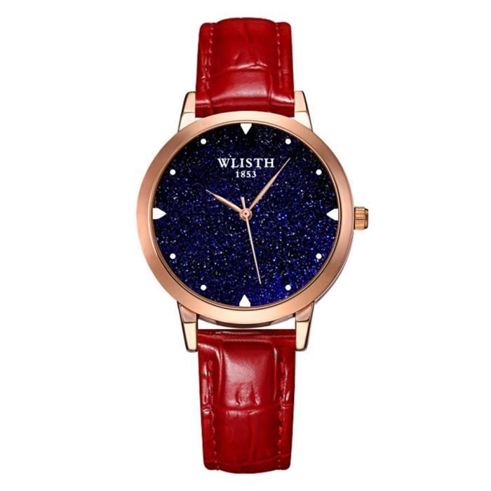 Montre rouge online femme luxe