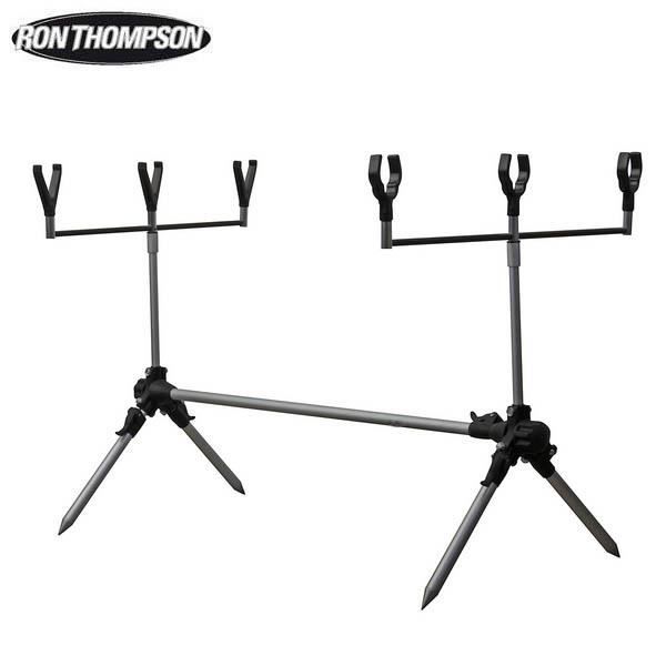Capture Outdoor avec sa housse Support de cannes pro stable Legendary CP-5 Rod Pod … version 3 et 4 cannes aluminium
