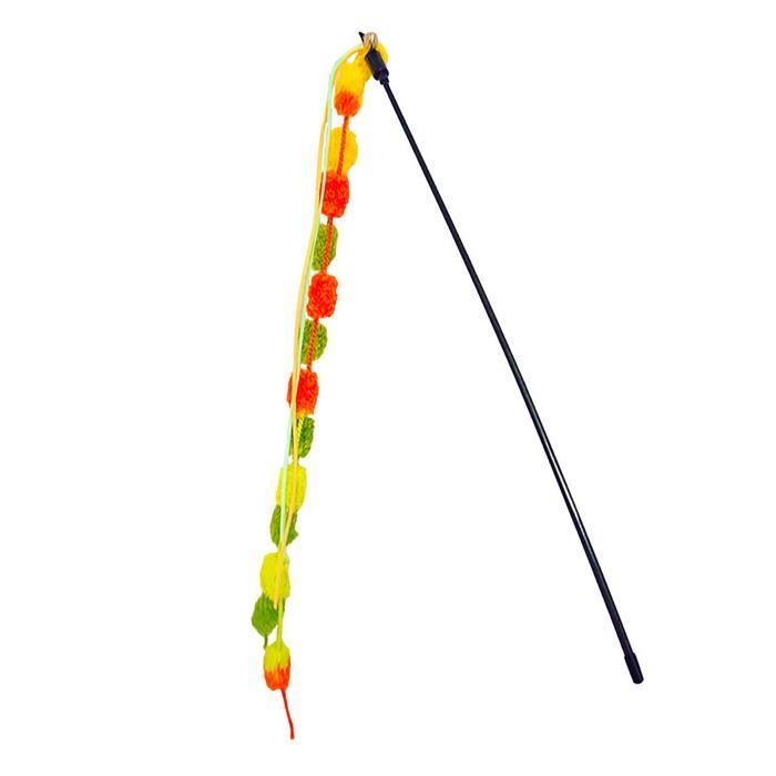 Meilleurs prix pour Jouet pour chat - SALUTUYA - Jouet interactif avec clochette - Résistant à la morsure - 51 cm - Tissu doux