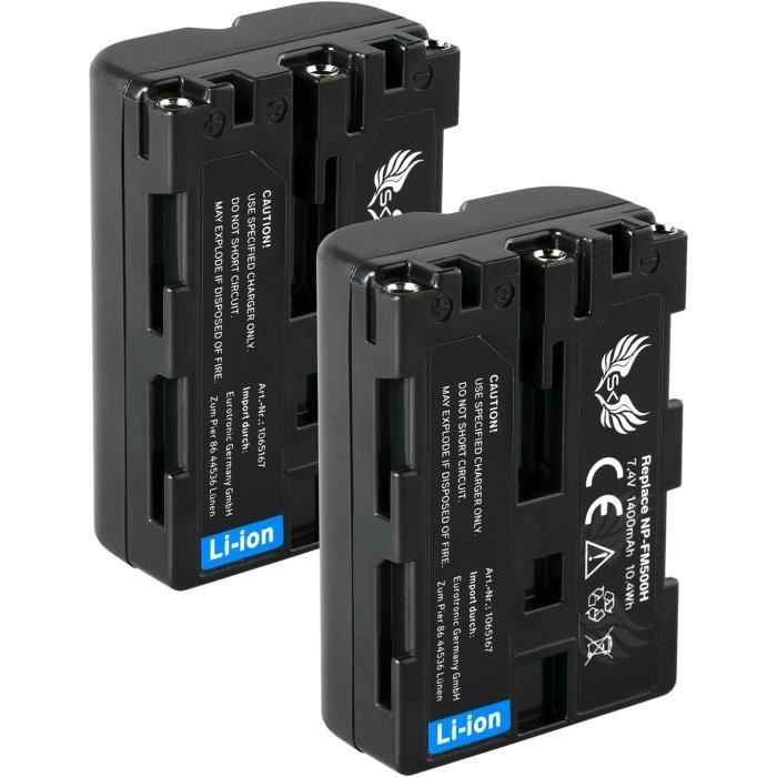 Bộ Sạc Pin USB Kép NP-FM500H Cho Sony DSLR A200 A300 A350 A450 A500