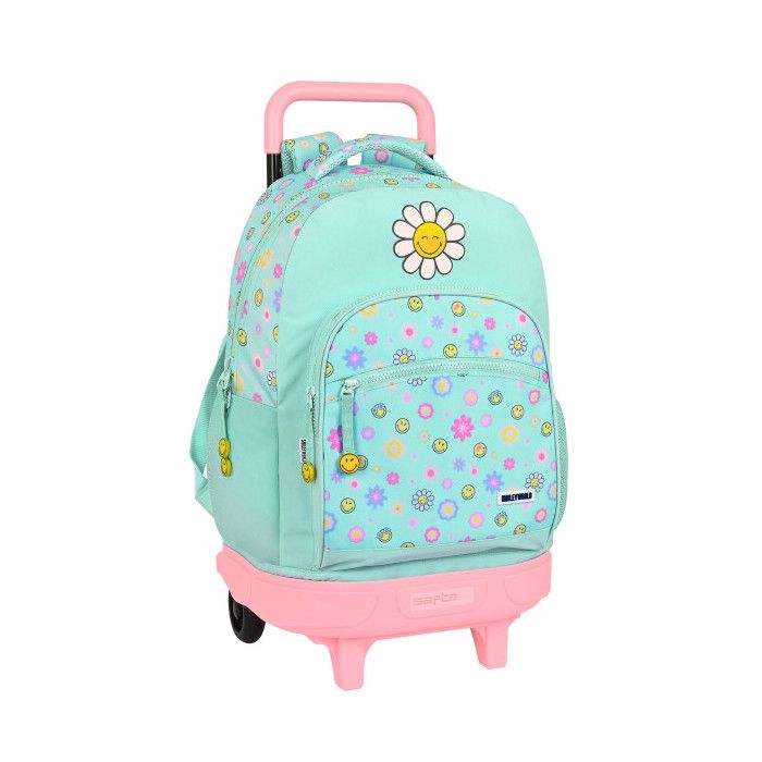 Cartable smiley a roulette top