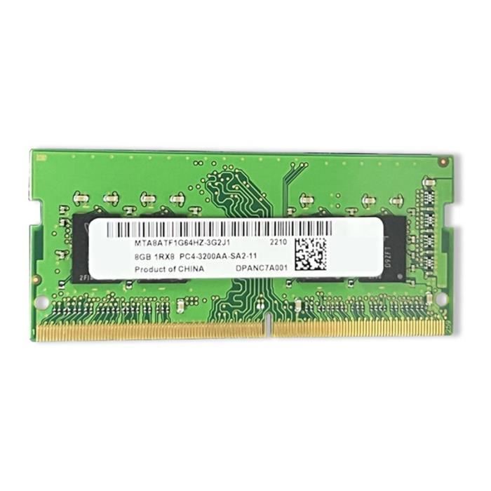 Integral 8GO DDR4 RAM 3200MHz SODIMM Mémoire pour ordinateur portable /  notebook PC4-25600