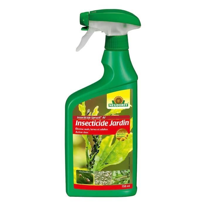 Neudorff Insecticide Jardin Spruzit prêt à l’emploi 750 ml Sur