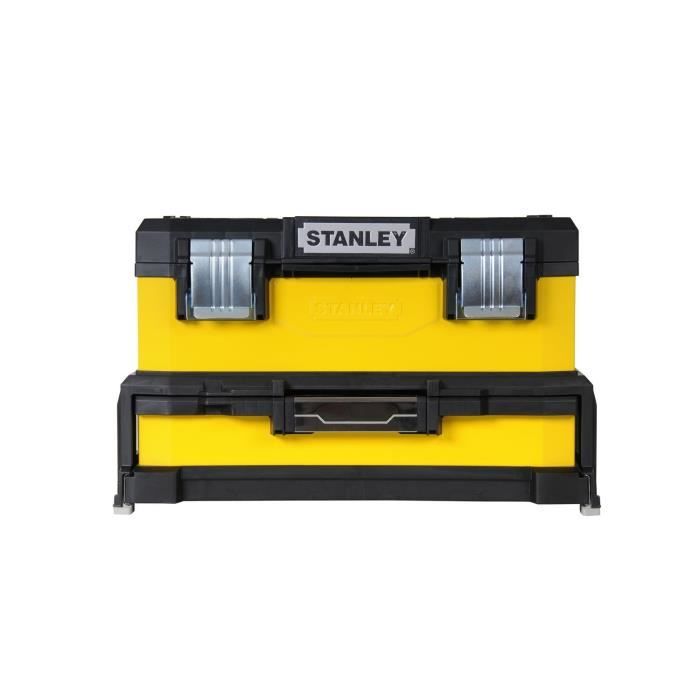 Boîte à outils bimatière avec tiroir STANLEY - 1-95-829 - 51 cm