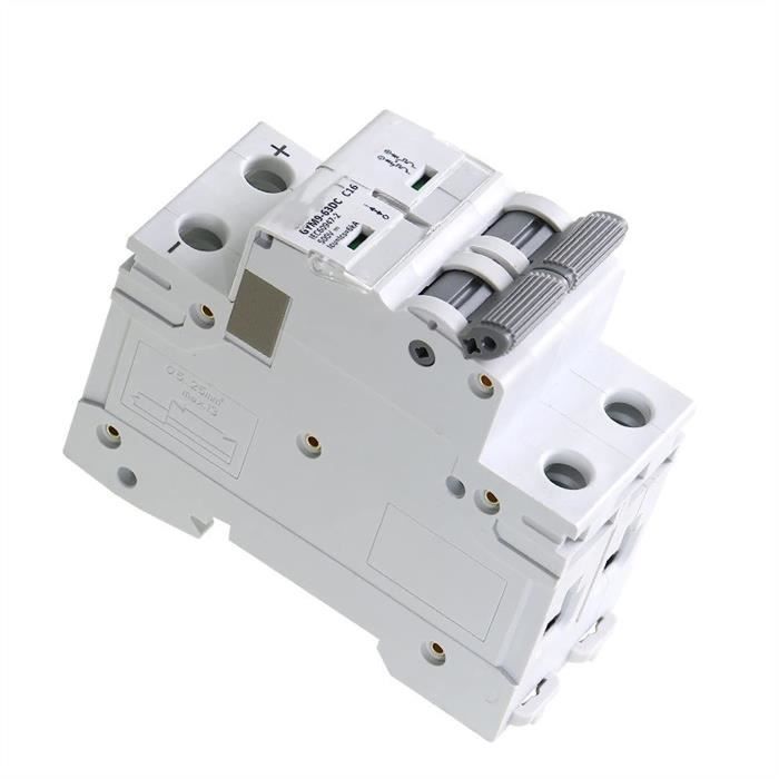 Disjoncteur Miniature 2P DC 500V 63A DZ4763Z2P - MCB Haute Performance
